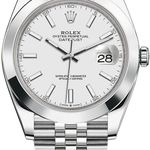 Rolex Datejust 41 126300 (2024) - White dial 41 mm Steel case (1/1)