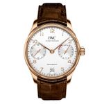 IWC Portuguese Automatic IW500701 (2023) - Zilver wijzerplaat 42mm Roségoud (1/1)