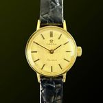 Omega Genève 511.297 (1969) - Gold dial 20 mm Yellow Gold case (1/8)