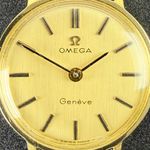 Omega Genève 511.297 (1969) - Gold dial 20 mm Yellow Gold case (8/8)