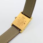 Cartier Tank Vermeil 590005 (Unknown (random serial)) - White dial 23 mm Unknown case (7/8)