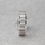 Cartier Tank Française W51011Q3 (Onbekend (willekeurig serienummer)) - Zilver wijzerplaat 25mm Staal (6/8)