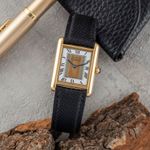 Cartier Tank Vermeil 590005 (1990) - Multi-colour dial 23 mm Silver case (1/8)