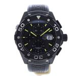 TAG Heuer Aquaracer 500M CAJ2180.FT6023 (2012) - Black dial 44 mm Titanium case (2/7)