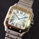 Cartier Santos Dumont W2SA0033 (2025) - Silver dial 27 mm Steel case (5/6)