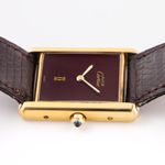 Cartier Tank 6-81006 (1980) - Rood wijzerplaat Onbekend Zilver (5/7)