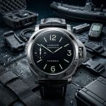 Panerai Luminor Marina PAM00001 (1999) - Black dial 44 mm Steel case (3/8)