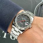 Rolex Datejust Turn-O-Graph 116264 (2006) - Black dial 36 mm Steel case (2/8)