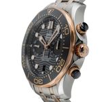 Omega Seamaster Diver 300 M 210.20.44.51.01.001 (Onbekend (willekeurig serienummer)) - Zwart wijzerplaat 44mm Goud/Staal (5/8)