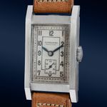 Longines Vintage Unknown (1938) - Silver dial 21 mm Steel case (1/8)