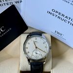 IWC Portuguese Automatic IW358303 (2023) - Zilver wijzerplaat 40mm Staal (7/7)