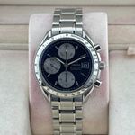 Omega Speedmaster Date 3513.51 (2001) - Zwart wijzerplaat 39mm Staal (1/8)