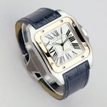 Cartier Santos 100 2656 (Onbekend (willekeurig serienummer)) - 38mm Staal (2/8)