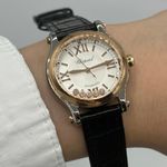 Chopard Happy Sport 278573-6013 (2025) - Silver dial 30 mm Gold/Steel case (1/5)