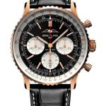 Breitling Navitimer 1 B01 Chronograph RB0138211B1P1 (2026) - Black dial 43 mm Red Gold case (1/1)