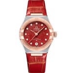 Omega Constellation 131.23.29.20.99.002 (2026) - Red dial 29 mm Steel case (1/1)