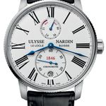 Ulysse Nardin Marine Torpilleur 1183-310/40 (2025) - Wit wijzerplaat 43mm Staal (1/1)