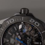 TAG Heuer Aquaracer WBD218C.FC6447 (2024) - Black dial 41 mm Titanium case (3/8)