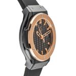 Hublot Classic Fusion Quartz 581.CO.1780.RX (2016) - Zwart wijzerplaat 33mm Roségoud (7/8)