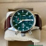 IWC Pilot Chronograph IW388103 (2026) - Groen wijzerplaat 41mm Staal (4/7)