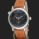 Jaeger-LeCoultre Master Geographic 142.8.92 (Unknown (random serial)) - White dial 38 mm Steel case (1/8)