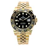 Rolex GMT-Master II 126718GRNR (2024) - Zwart wijzerplaat 40mm Geelgoud (1/7)