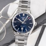 TAG Heuer Carrera WBN201A.BA0640 (Onbekend (willekeurig serienummer)) - Blauw wijzerplaat 41mm Staal (3/8)