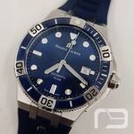 Maurice Lacroix Aikon AI6058-SS002-430-2 (Unknown (random serial)) - Blue dial 43 mm Steel case (1/8)