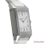 Jaeger-LeCoultre Reverso Squadra 236.8.47 (2005) - Wit wijzerplaat 31mm Staal (7/8)