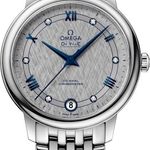 Omega De Ville Prestige 424.10.33.20.56.002 (2024) - Grijs wijzerplaat 32mm Staal (1/8)