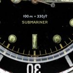 Rolex Submariner No Date 5508 (1958) - Zwart wijzerplaat 37mm Staal (5/8)