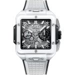 Hublot Square Bang 821.HX.0170.RX (2025) - Transparent dial 42 mm Ceramic case (1/1)