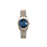 Rolex Datejust 36 16233 (Unknown (random serial)) - Blue dial 36 mm Gold/Steel case (1/7)