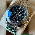 Breitling Chronomat Evolution A13356 (2011) - Black dial 44 mm Steel case (3/7)