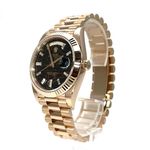 Rolex Day-Date 40 228235 (2025) - Black dial 40 mm Rose Gold case (4/8)