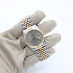 Rolex Datejust 36 16233G (Onbekend (willekeurig serienummer)) - 36mm Goud/Staal (1/8)