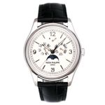 Patek Philippe Annual Calendar 5146G-001 (2011) - Beige wijzerplaat 39mm Witgoud (1/4)