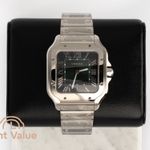 Cartier Santos WSSA0062 (2025) - Groen wijzerplaat 40mm Staal (1/2)