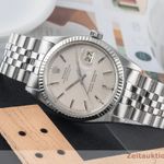 Rolex Datejust 1601 (1966) - Silver dial 36 mm White Gold case (2/8)