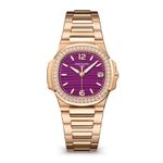 Patek Philippe Nautilus 7010/1R-013 (2025) - Purple dial 33 mm Rose Gold case (1/1)