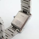 Cartier Tank WSTA0052 (2023) - White dial 34 mm Steel case (7/8)