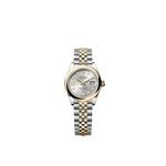 Rolex Lady-Datejust 279163 (2025) - Zilver wijzerplaat 28mm Goud/Staal (1/1)