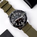 Blancpain Fifty Fathoms 5015-1130-52A (2020) - Zwart wijzerplaat 45mm Staal (1/8)