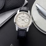 Glashütte Original Senator Hand Date 1-39-58-02-02-04 (Unknown (random serial)) - Silver dial 40 mm Steel case (1/8)