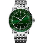 Breitling Navitimer A17329371L1A1 (2024) - Groen wijzerplaat 41mm Staal (1/1)