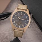 IWC Pilot Chronograph Top Gun IW389402 (Unknown (random serial)) - Brown dial 42 mm Ceramic case (1/8)