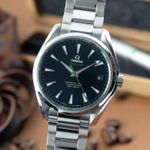 Omega Seamaster Aqua Terra 231.10.42.21.01.004 (Onbekend (willekeurig serienummer)) - Zwart wijzerplaat 42mm Staal (3/8)