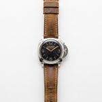 Panerai Luminor 1950 PAM00372 (Unknown (random serial)) - Black dial 47 mm Steel case (2/5)