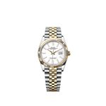 Rolex Datejust 36 126233 (2025) - Wit wijzerplaat 36mm Goud/Staal (1/1)