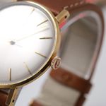 Universal Genève Vintage Unknown (1962) - Silver dial 33 mm Yellow Gold case (7/8)